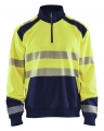 Blåkläder 35562528 / Highvis collegepaita lyhyellä vetoketjulla