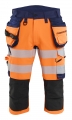 Blåkläder 1123  Highvis piraattihousut 4-way stretch