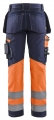 Blåkläder 17941370  Highvis riipputaskuhousut Stretch