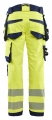 Blåkläder 11221648 highvis riipputaskuhousut 4 way stretch