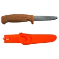 Floating Serrated Knife puukko Hi-Vis Orange