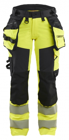 Blåkläder 70221648  Naisten Highvis riipputaskuhousut 4-way stretch