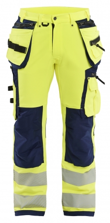 Blåkläder 1997  Highvis riipputaskuhousut 4-way stretch