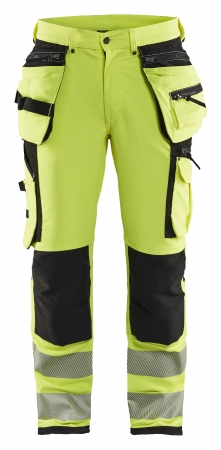 Blåkläder 1997  Highvis riipputaskuhousut 4-way stretch