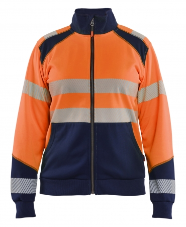 Blåkläder 35082528 Naisten highvis college vetoketjulla