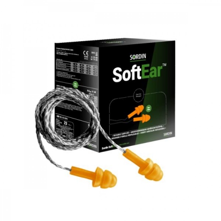 SoftEar Cord Reusable korvatulpat 50kpl