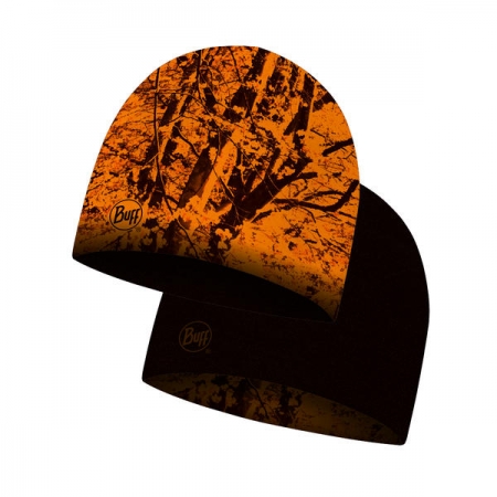 Microfiber Reversible Hat Camo Orange